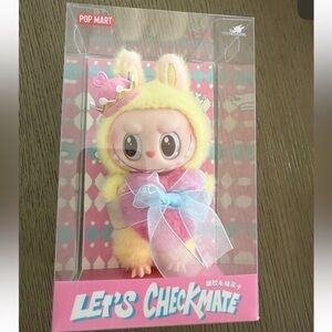POP MART “LETS CHECKMATE” BEAUTIFUL BOXED LABUBU DOLL $75 EACH